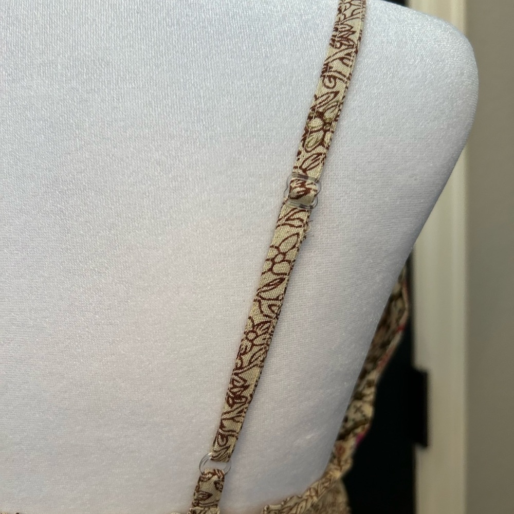 Anthropologie Revolve Boemo Boho Hippie Multi Pattern Maxi Sundress Size M - Picture 8 of 15